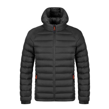 JACKETW Men's Lightweight Full Zip Puffer Down Jacket-V-22916#