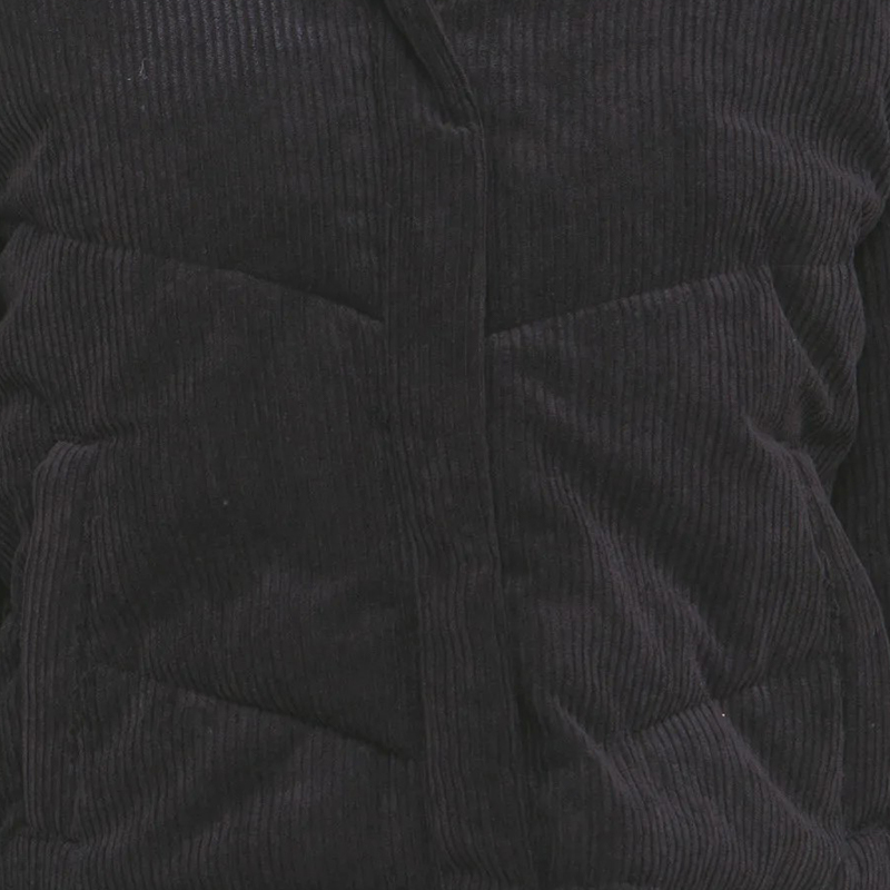 JACKETW Women's Corduroy Stand Collar Jacket-LT-W-6850