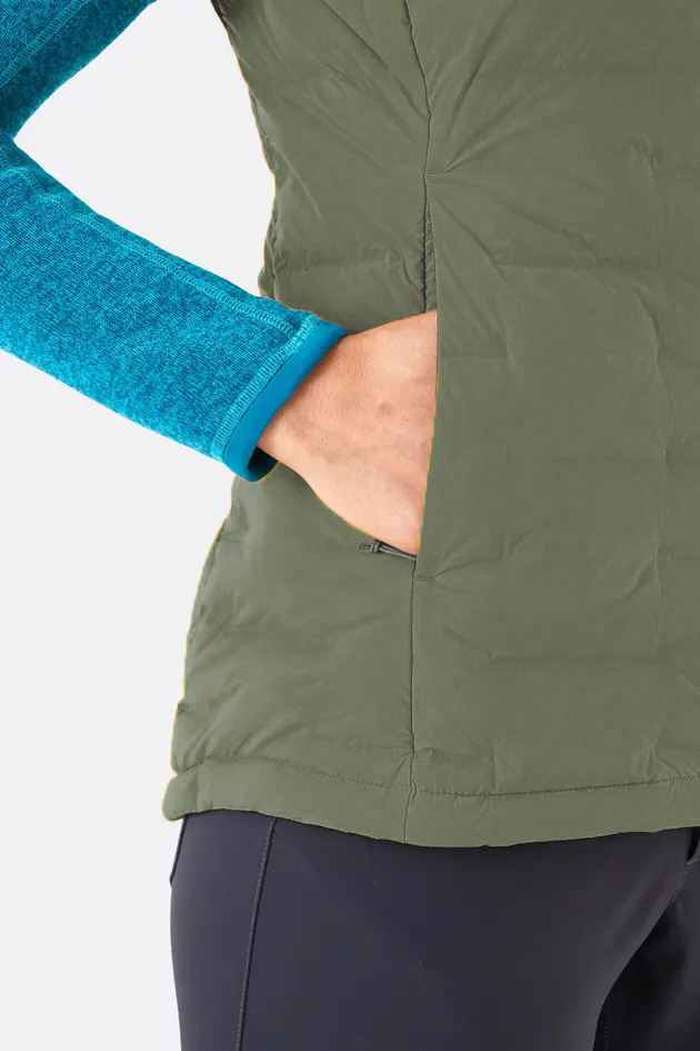 JACKETW women's Down Vest Jacket- MDWJ23017