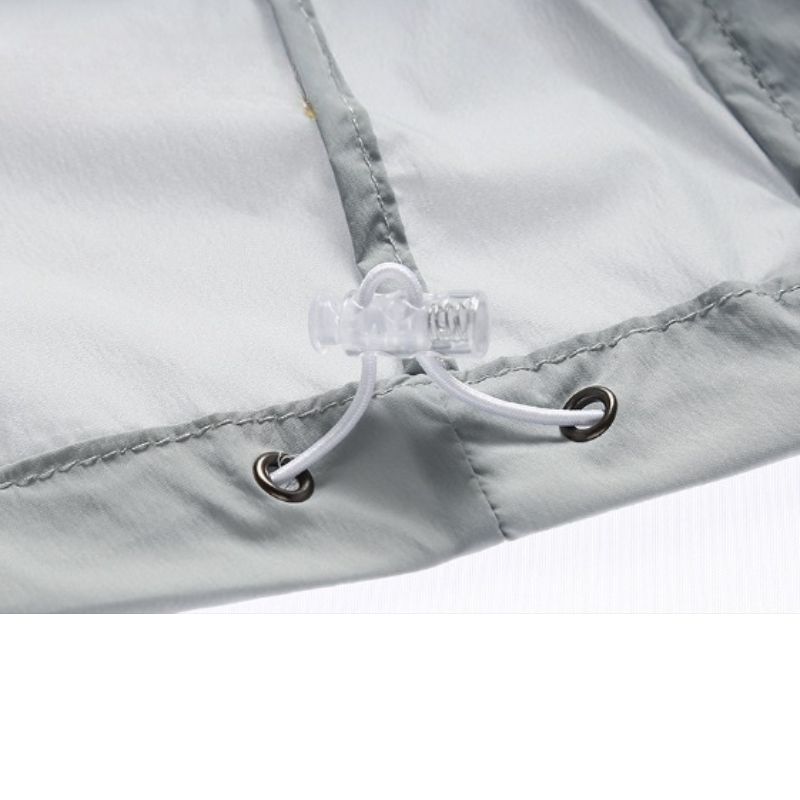 JACKETW Men's Ultra-Thin Breathable Sun Protection Clothing Jacket-ZH137