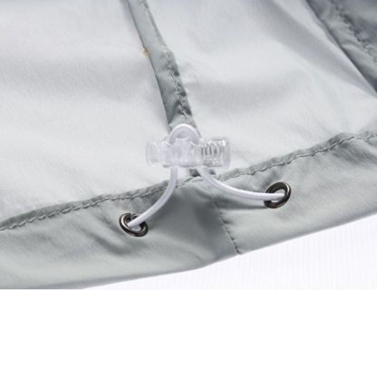 JACKETW Men's Ultra-Thin Breathable Sun Protection Clothing Jacket-ZH137