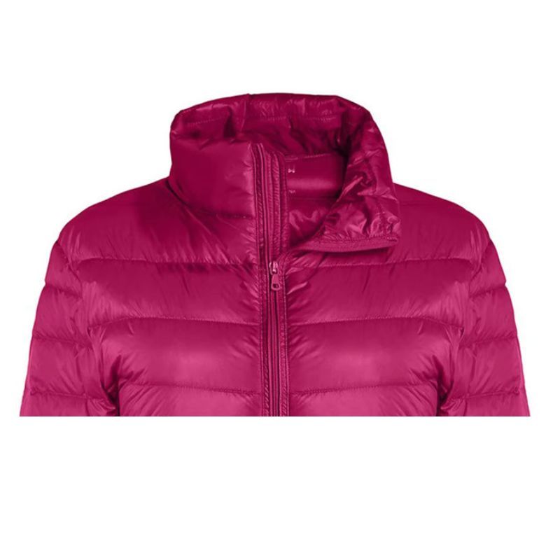 JACKETW Women Winter Puffer Jacket Portable Windproof Coat -CN-007