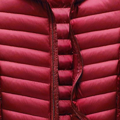 JACKETW Men's Winter Slim Fit  Hood Casual Slim Down Jacket -ZH126