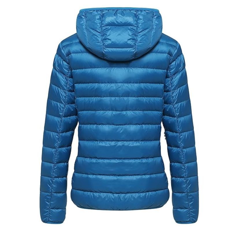 JACKETW Women's Full Zip Lightweight Winter Down Jacket-DJ19005