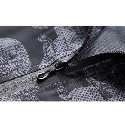 JACKETW Men's Lightweight Nylon Windbreaker Zipper Active Jacket-ZH103