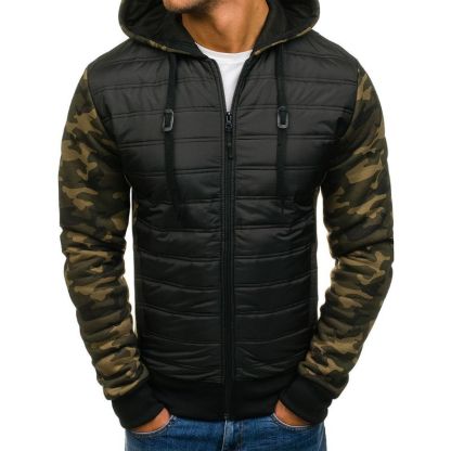 JACKETW Men's Lightweight Slim Fit Long Sleeve Down Puffer Jacket -ZH122