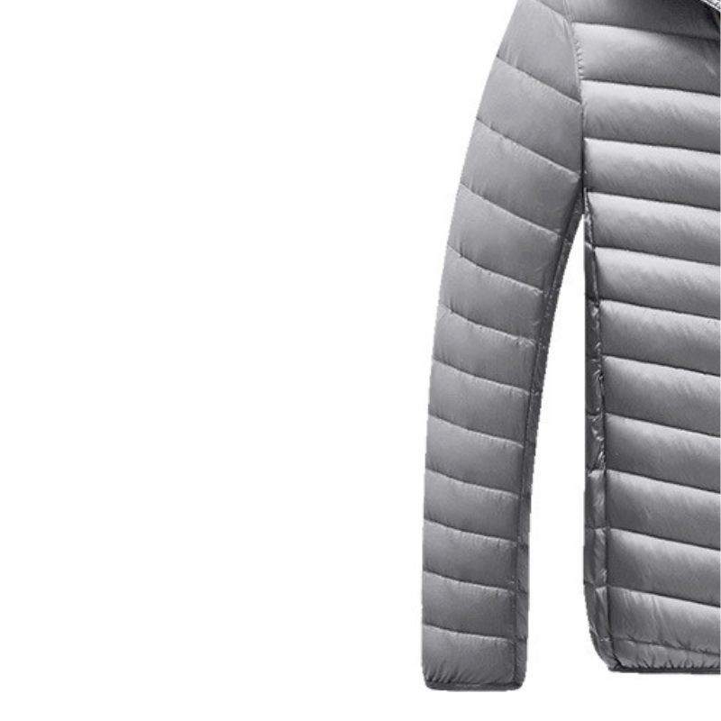 JACKETW Men's Winter Slim Fit  Hood Casual Slim Down Jacket -ZH126