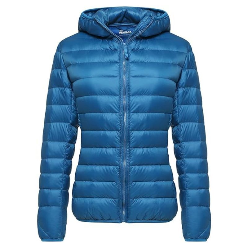JACKETW Women's Full Zip Lightweight Winter Down Jacket-DJ19005