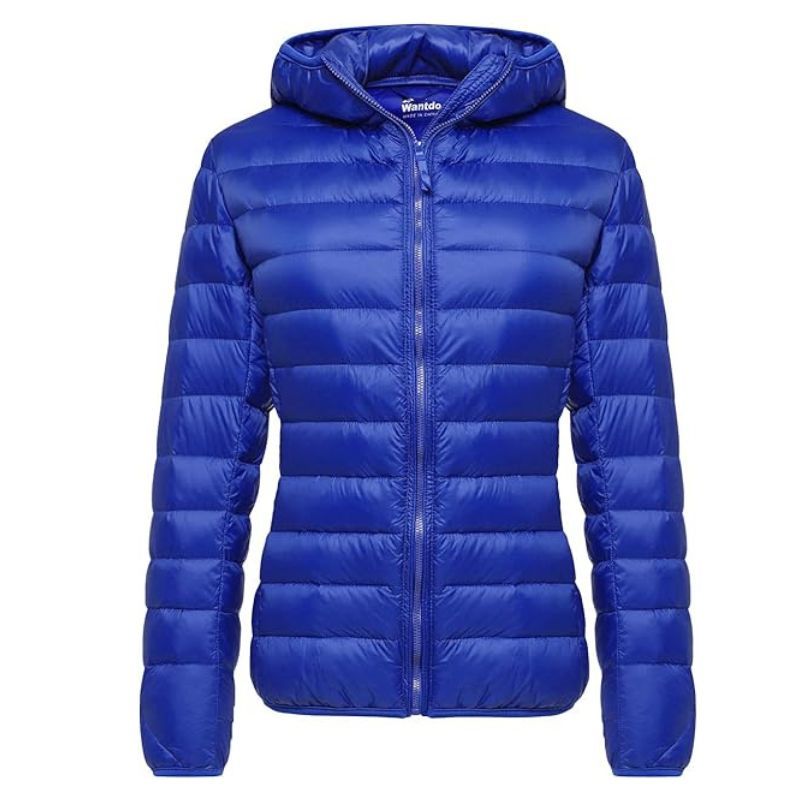 JACKETW Women's Full Zip Lightweight Winter Down Jacket-DJ19005