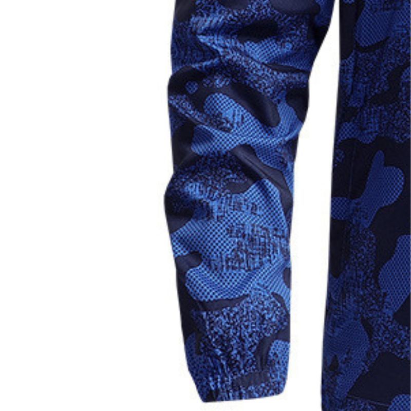 JACKETW Men's Lightweight Nylon Windbreaker Zipper Active Jacket-ZH103