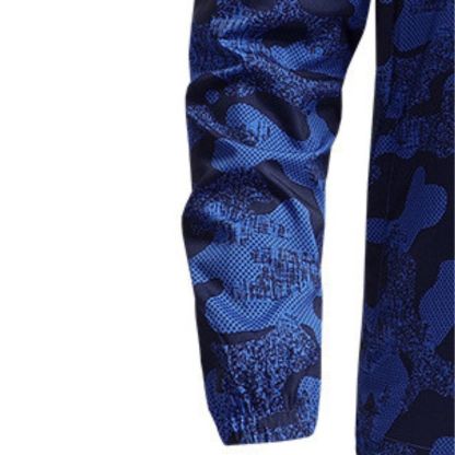 JACKETW Men's Lightweight Nylon Windbreaker Zipper Active Jacket-ZH103