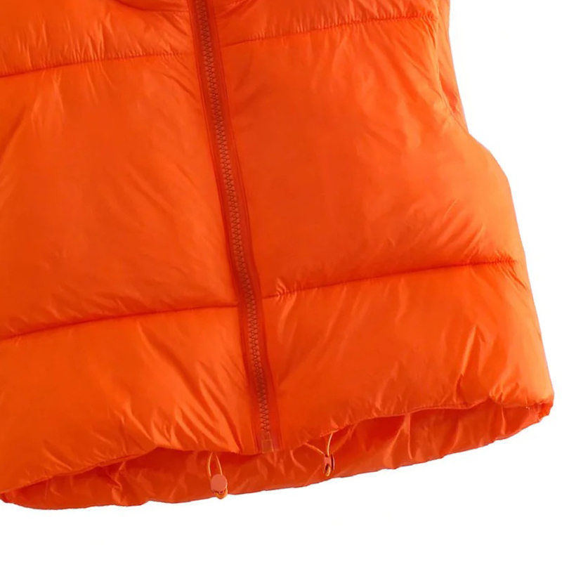 JACKETW Women's Stand collar Sleeveless Jacket-CN-0012