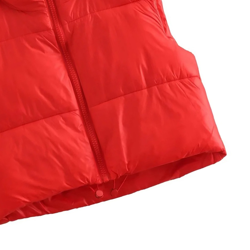 JACKETW Women's Puffer Vest Jacket-v018