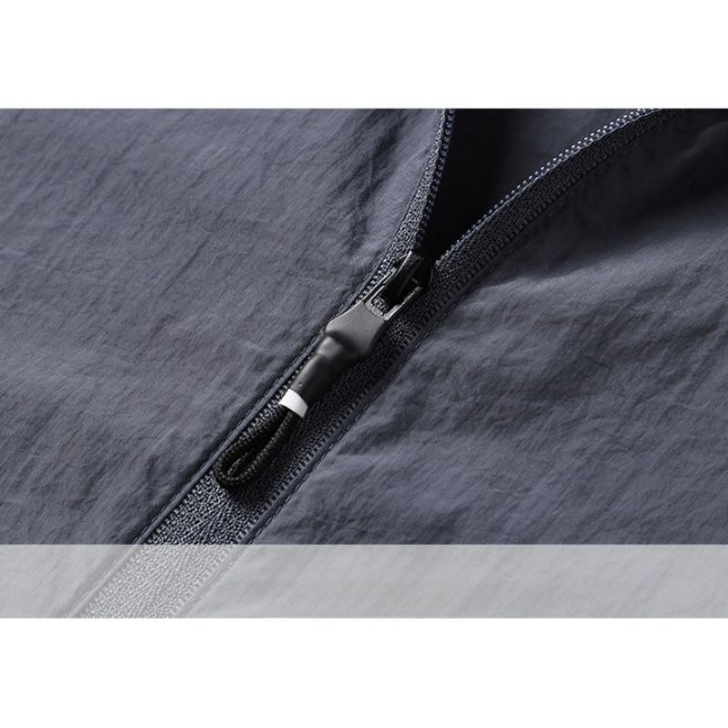 JACKETW Men's Quick Dry Lightweight Sun Protection Ultra Light Hooded Outwear Jacket-CAL10036-Jacketw