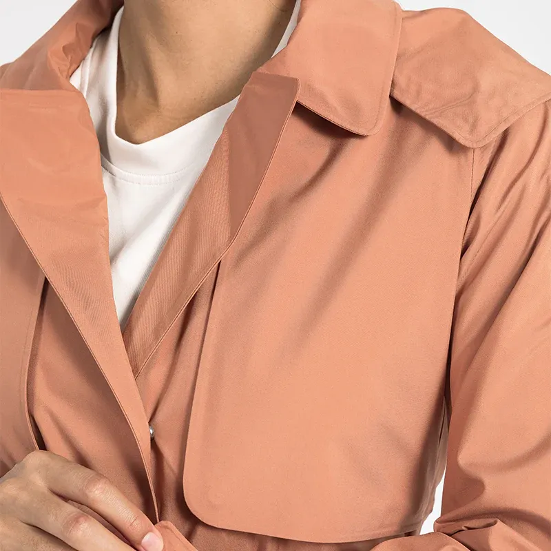 JACKETW Women UV Protection Waterproof Windproof Vitality Trench Coat DWA014