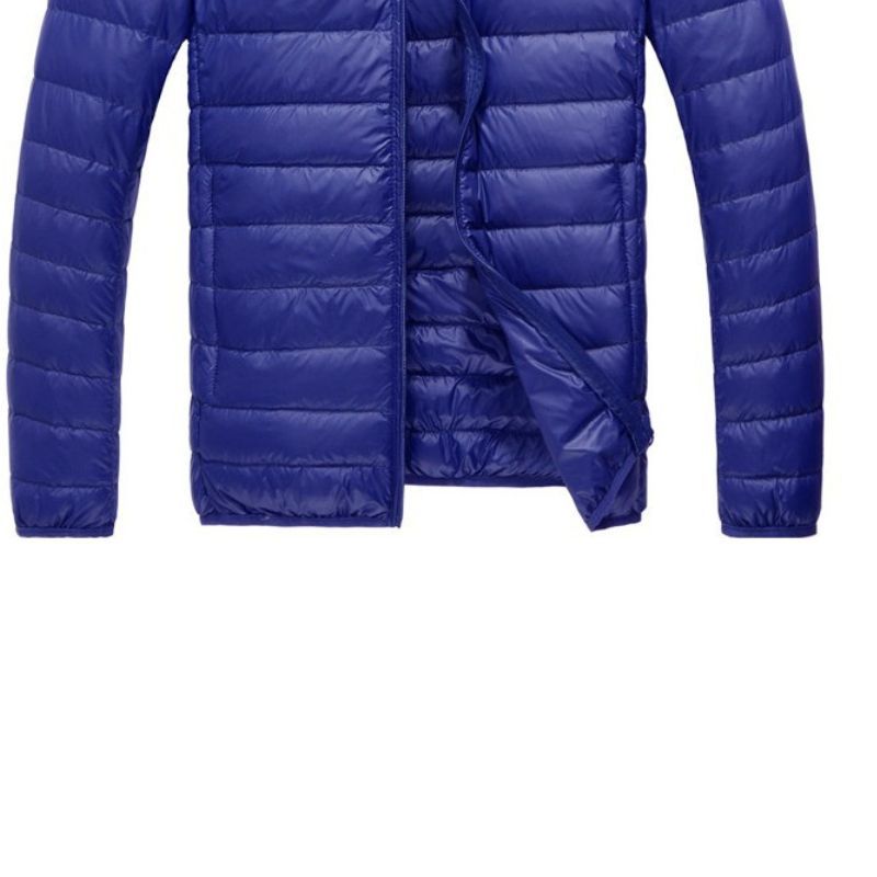 JACKETW Men's Fashion Hooded Puffer Lightweight Packable Down Jacket-ZH109