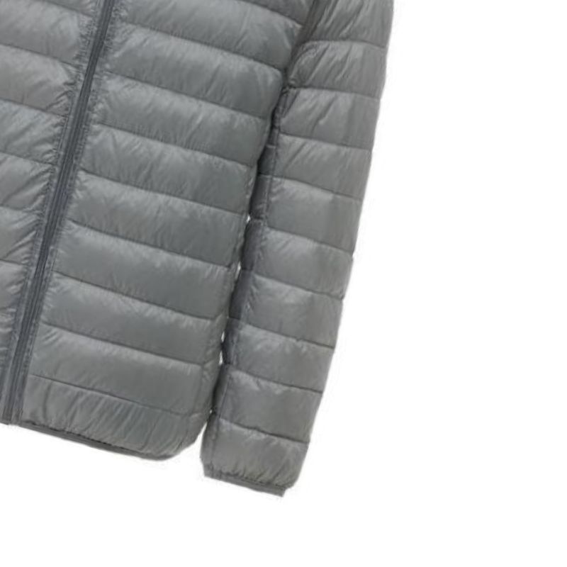 JACKETW Men's Ultra Light Packable Down Hooded Slim Jacket-TU20190625H