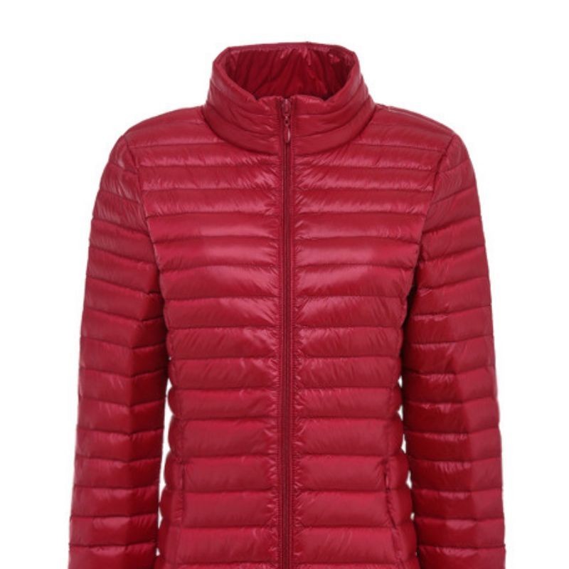 JACKETW Women's Lightweight Long Down Jacket-W-04-PL