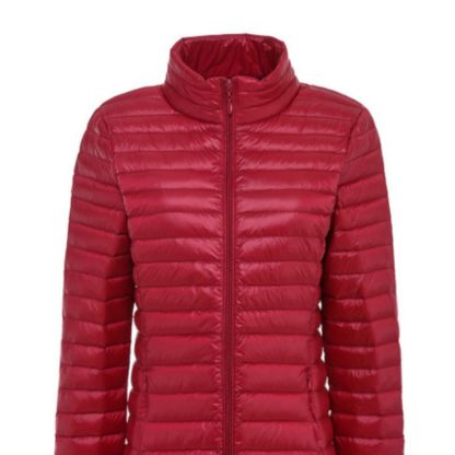 JACKETW Women's Lightweight Long Down Jacket-W-04-PL