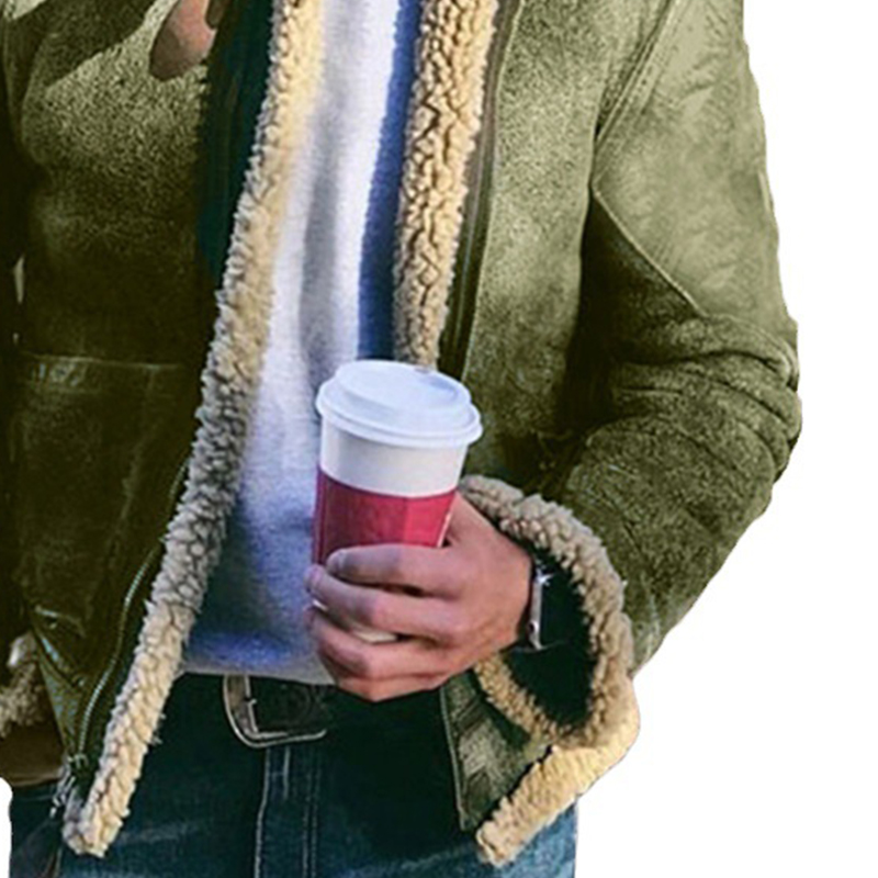 JACKETW Men's Genuine Leather Jacket-CAL10019