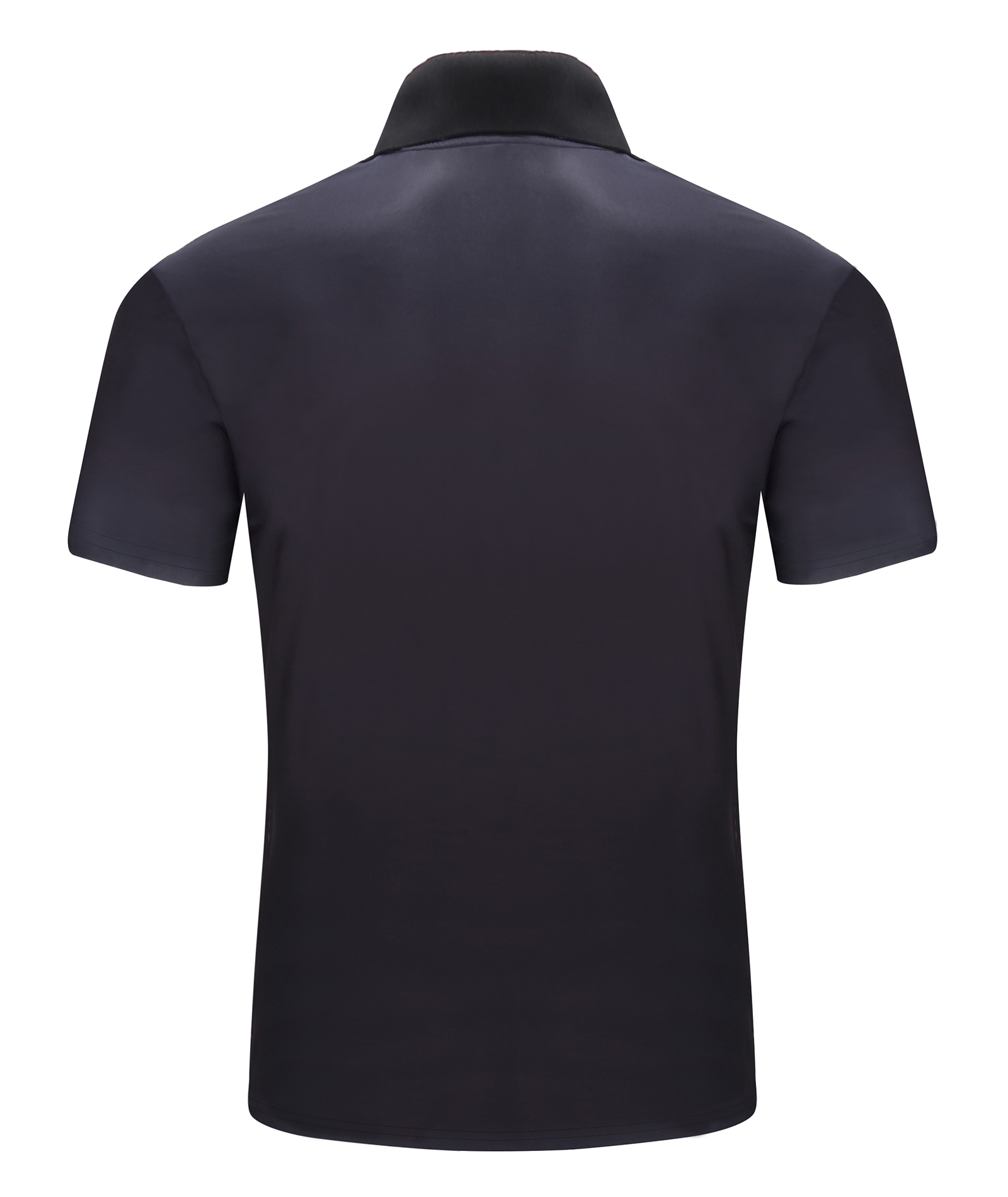 Men's Button Up Moisture Wicking Slim Fit Polo Shirt-APOH700043