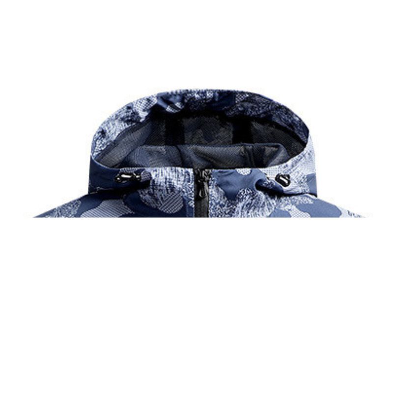 JACKETW Men's Lightweight Nylon Windbreaker Zipper Active Jacket-ZH103