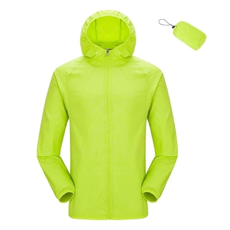 JACKETW Unisex Quick Dry UV Protect Waterproof Windbreaker Sports Jacket -ZH139 
