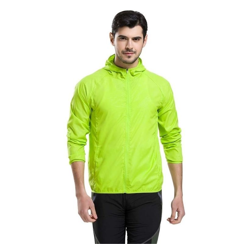 JACKETW Unisex Quick Dry UV Protect Waterproof Windbreaker Sports Jacket -ZH139 