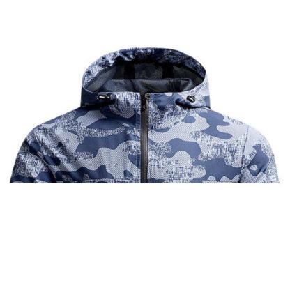 JACKETW Men's Lightweight Nylon Windbreaker Zipper Active Jacket-ZH103