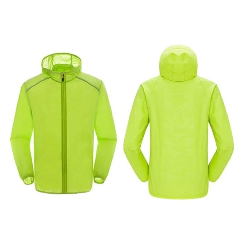 JACKETW Unisex Quick Dry UV Protect Waterproof Windbreaker Sports Jacket -ZH139 