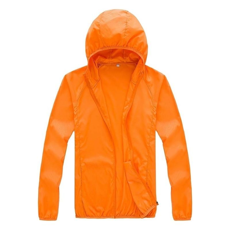 JACKETW Unisex Quick Dry UV Protect Waterproof Windbreaker Sports Jacket -ZH139 
