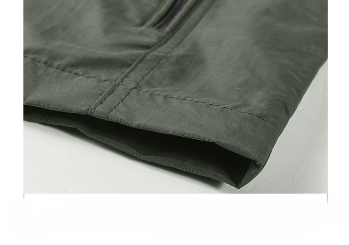 JACKETW Men's Sleeveless Solid Vest Jacket-CAL10021