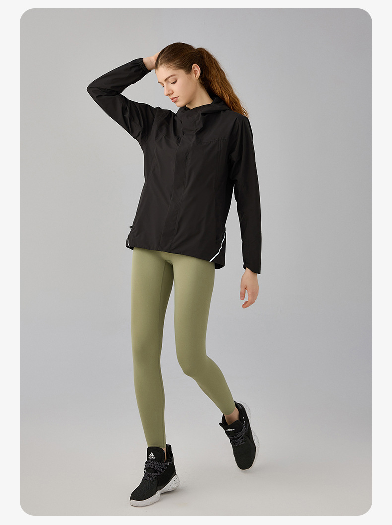 JACKETW  Women Plus Velvet Single-Layer Soft Shell Hooded Jacket DAW011