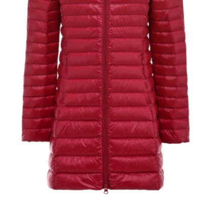 JACKETW Women's Lightweight Long Down Jacket-W-04-PL