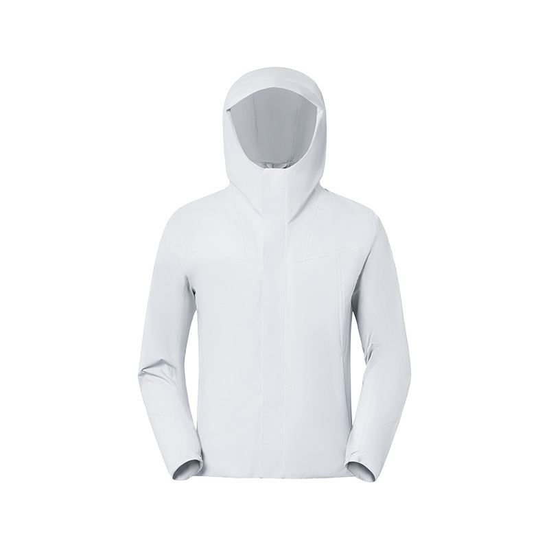 JACKETW  Women Plus Velvet Single-Layer Soft Shell Hooded Jacket DAW011