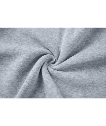 Women's Solid Color Full Zipper Fleece Hoodie-CEWFH01449