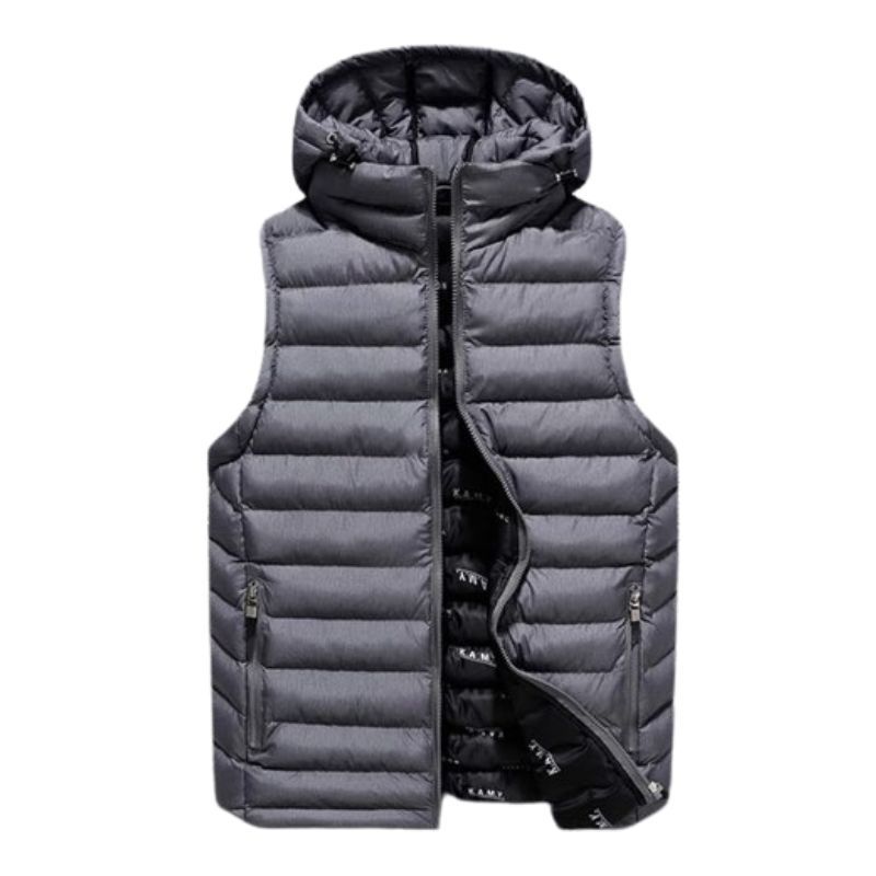 JACKETW Men's Full Zip Lightweight Outwear Down Jacket-ly211221003
