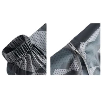 JACKETW Men'S Print Hooded Windproof Slim Sports Zipper Jacket-ZH104
