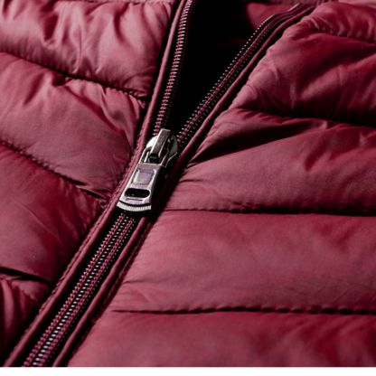 JACKETW Men's Winter Ultra Light Packable Down Hooded Slim Jacket-TU20190625H