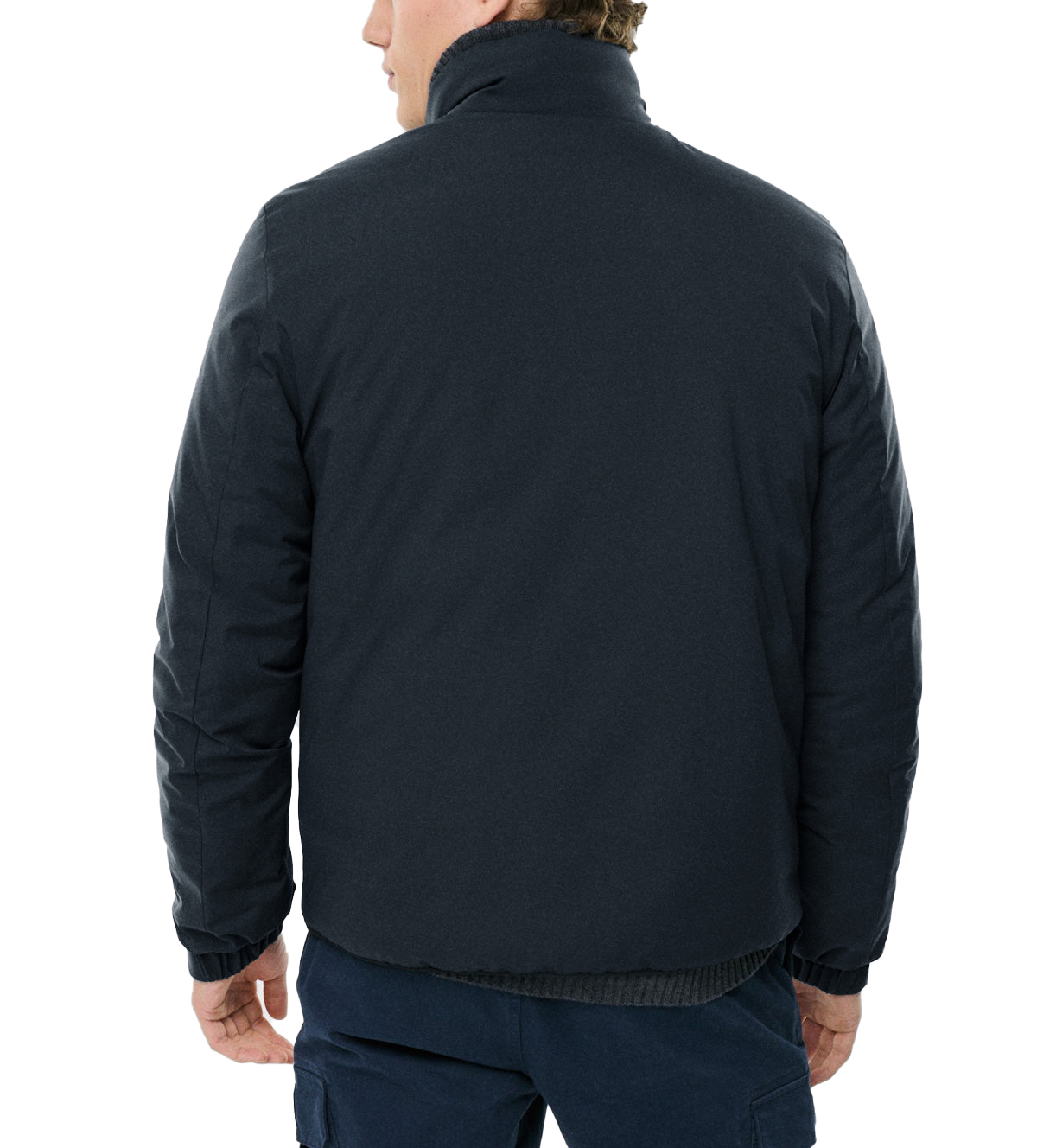 JACKETW Men's Padded Reversible Bomber Jacket-MJ2304