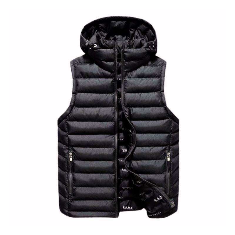 JACKETW Men's Full Zip Lightweight Outwear Down Jacket-ly211221003