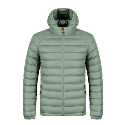 JACKETW Men's Lightweight Full Zip Puffer Down Jacket-V-22916#