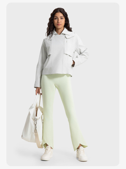 JACKETW Women's Multifunctional Detachable Hood Short Windproof Windbreaker Waterproof Jacket DAW039