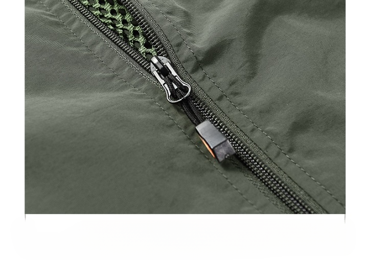 JACKETW Men's Sleeveless Solid Vest Jacket-CAL10021