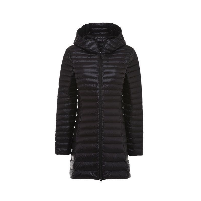 JACKETW Women's Lightweight Long Down Jacket-W-04-PL