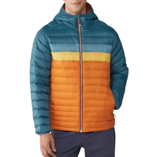 JACKETW Men's Stitching Goose Down Color Matching Jacket- MDJ23112-Jacketw