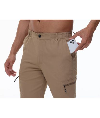 Men's Multiple Pocket Straight Fit Casual Cargo Pant-TUMCP04359