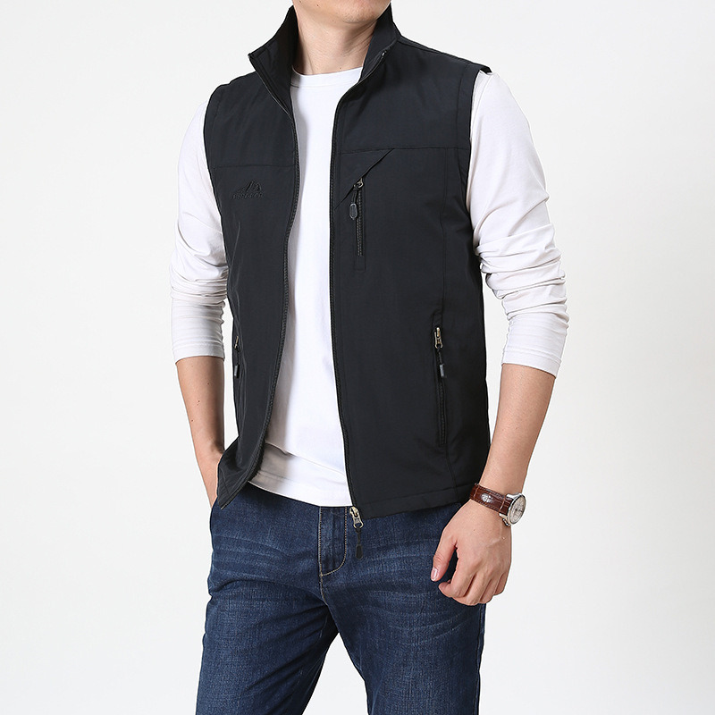 JACKETW Men's Sleeveless Vest Jacket-CAL10021