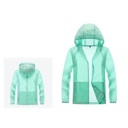 JACKETW Men's Ultra-Thin Breathable Sun Protection Clothing Jacket-ZH137