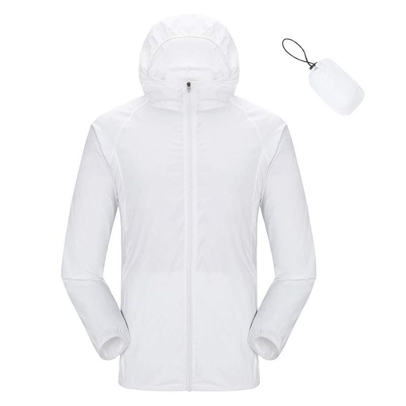 JACKETW Unisex Quick Dry UV Protect Waterproof Windbreaker Sports Jacket -ZH139 